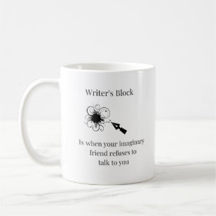 Schreibblockade-Tasse NANOWRIMO Kaffeetasse