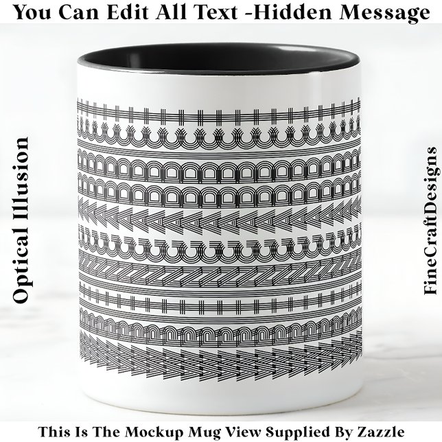 Schreiben Addict versteckte Nachricht Funny Novelt Tasse (Von Creator hochgeladen)