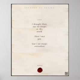 Schreiben an Juliet Print 🌹 16/49 Poster