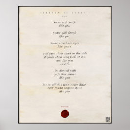 Schreiben an Juliet Print 🌹 44/49 Poster