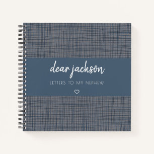Schreiben an mein Nephew Keepake Journal Notizbuch