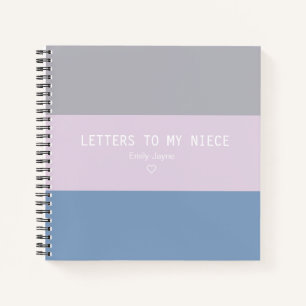 Schreiben an mein Niece Keepake Journal Notizbuch