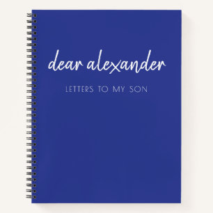 Schreiben an mein Son Keepake Journal Notizbuch