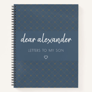 Schreiben an mein Son Keepake Journal Notizbuch