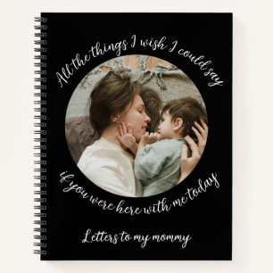 Schreiben an meine Mommy: Erinnerungszeitschrift Notizbuch