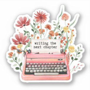 Schreiben des nächsten Kapitels Aufkleber