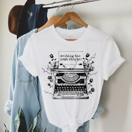 Schreiben des Shirts "Nächstes Kapitel", Writer