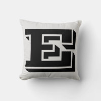 SCHREIBEN E MONOGRAM PILLOW
