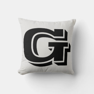 SCHREIBEN G MONOGRAM PILLOW KISSEN
