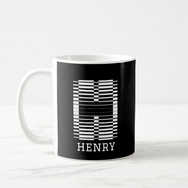 SCHREIBEN H - ALPHABET NAME H KAFFEETASSE (Links)