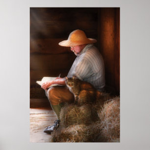 Schreiben in meinem Tagebuch Poster