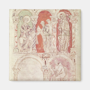 Schreiben Johannes Cassian und Mönch-Angebot Magnet