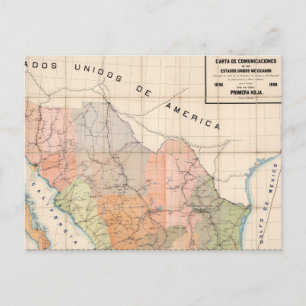 (Schreiben) Karte Mexikos