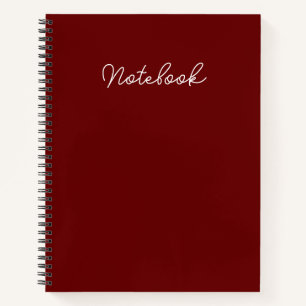Schreiben mit Unterscheidungsmerkmal: Markenbezeic Notizbuch