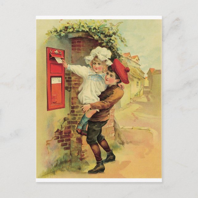 Schreiben Postkarte (Vorderseite)