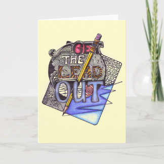 SCHREIBEN SIE BALD! KARTE