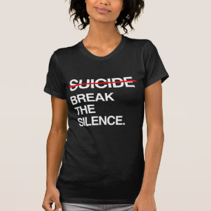 SCHREIBEN SIE DIE SILENZ AUF SUICID T-Shirt