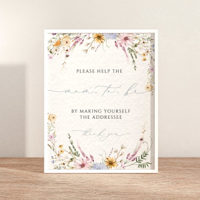 Schreiben Sie Ihre Anschrift Baby Dusche Adresse d Poster (Von Creator hochgeladen)