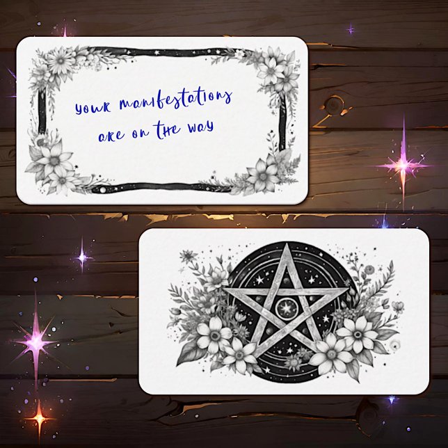 Schreiben Sie Ihre eigenen Oracle-Karten Visitenkarte (Von Creator hochgeladen)