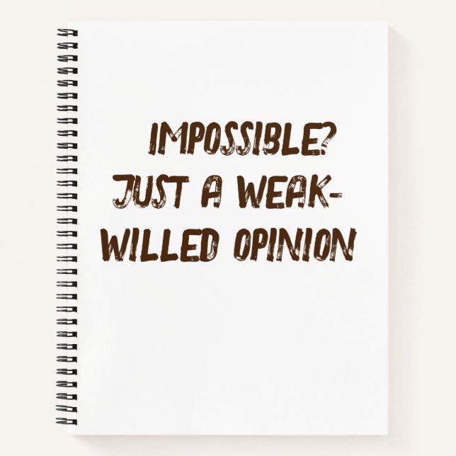 Schreiben Sie Ihre Geschichte, Inspirier Ihre Reis Notizbuch (Vorderseite)