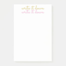 SCHREIBEN SIE IHRE POST-IT-NOTEN AB POST-IT KLEBEZETTEL