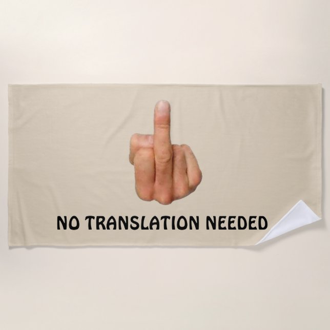 SCHREIBEN SIE STRANDTUCH (Vorderseite)