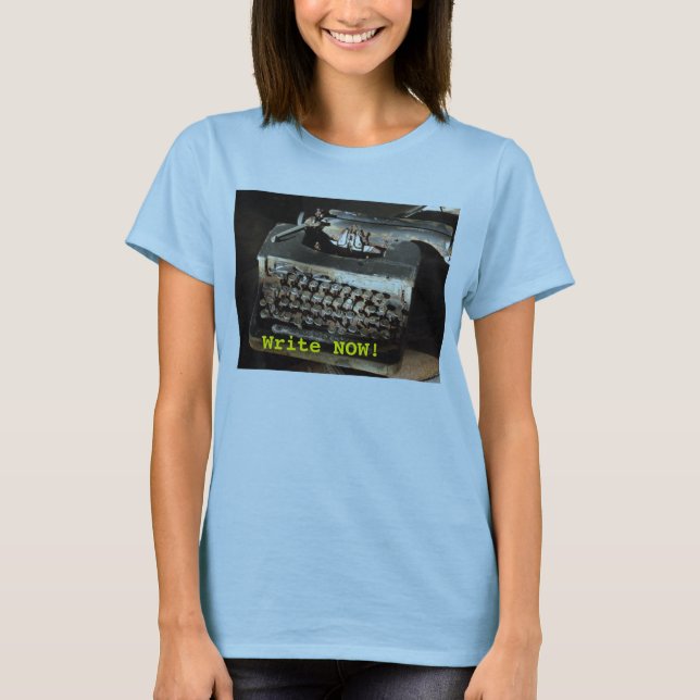 schreiben Sie Verfasser T-Shirt (Vorderseite)