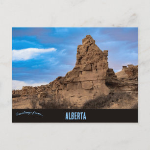 Schreiben über den Stone Provincial Park Alberta Postkarte