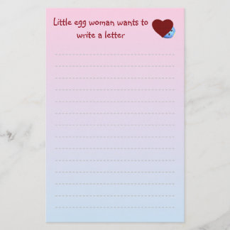 Schreiben von Papier für Kinder