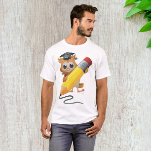 Schreibende Eule T-Shirt