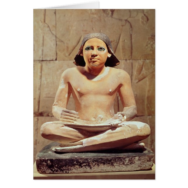 Schreiber mit überkreuzten Beinen gesetzt (Vorne)