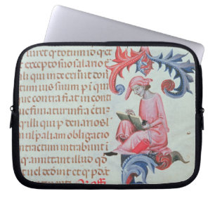 Schreiber oder Chronist, vielleicht ein Laptopschutzhülle