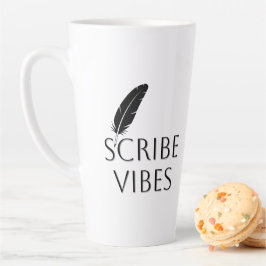 Schreiber Vibes Autor Schriftsteller Dichter Milchtasse