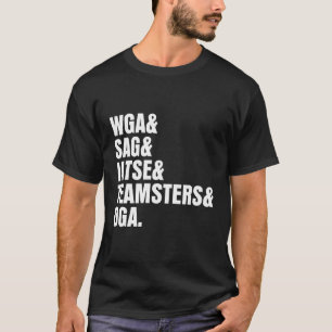 Schreibergarde Amerikas auf Streik T-Shirt