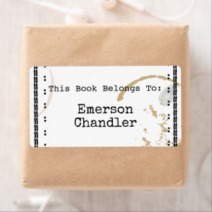 Schreibmaschine Art Coffestain Editable Buchzeiche