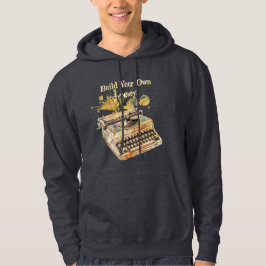 Schreibmaschine des Autors "Bauen Sie Ihr eigenes  Hoodie