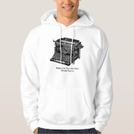 Schreibmaschine Great Sweatshirt hoodie