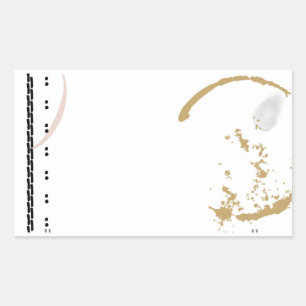 Schreibmaschine Grunge Kaffee Sticker