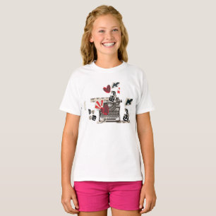 Schreibmaschine Ich liebe dich t T-Shirt