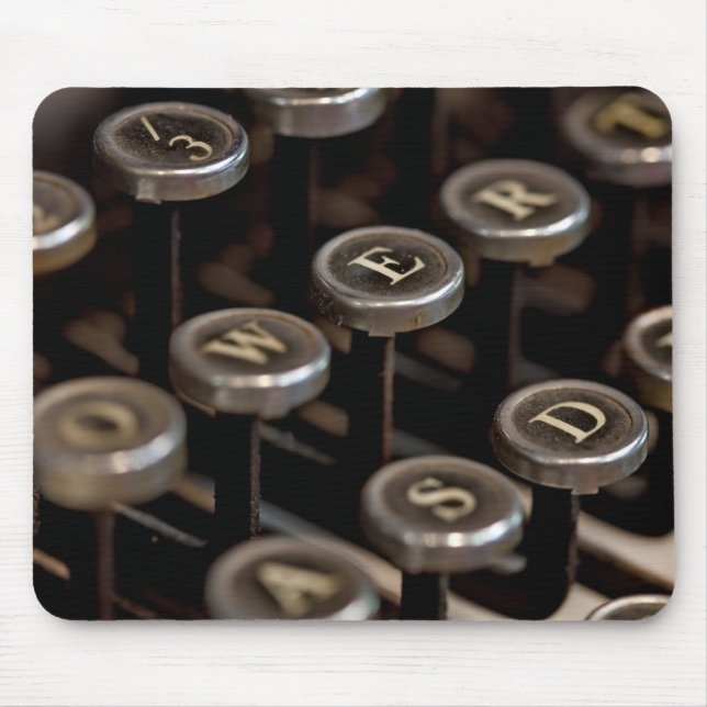 Schreibmaschine Mousepad (Vorne)