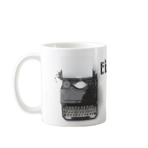 Schreibmaschinen-Autorblogger-kreativer Saft