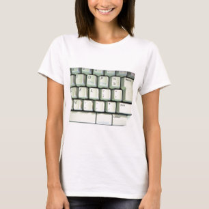 Schreibmaschinen-Tastatur T-Shirt