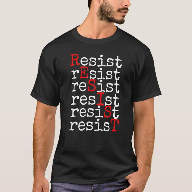 Schreibschrifttext widerrufen T-Shirt (Vorderseite)