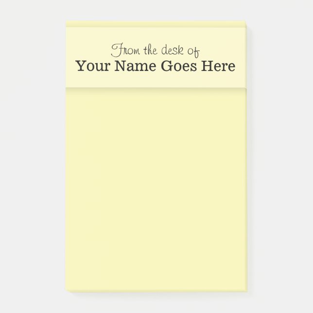 Schreibtisch-Anmerkungsorganisator des Geschäfts Post-it Klebezettel (Vorderseite)