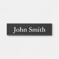 Schreibtisch Name Plate, Standard (2" x 8"), Silbe