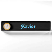 Schreibtisch Name Plate Xavier