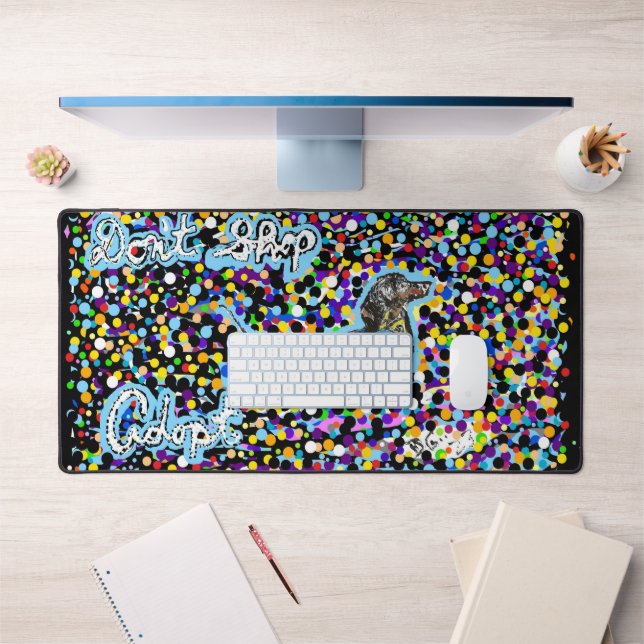 Schreibtischmatte mit Meldung zur Unterbringung vo (Büro 1)