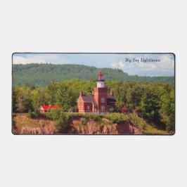 Schreibtischmatte von Big Bay Lighthouse