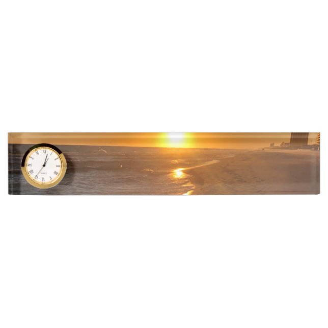 Schreibtischname Plakette (Vorderseite)