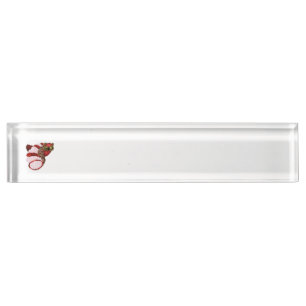 Schreibtischname Plakette